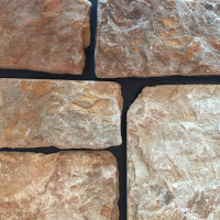 Honey Wheat Tumbled Recs and Squares